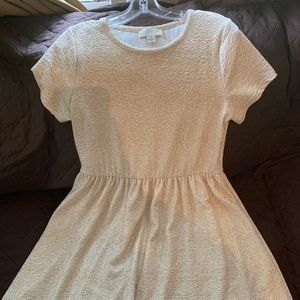 Forever 21 Plus Gold shimmer dress size 1x